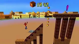 Armordillo Push Away (Crash Bandicoot : Back in Time) [Custom Level]