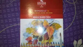 Супер  акварельные цветные карандаши от Koh-i-noor Mondeluz.