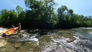 360&deg; video rushing water at Mill Creek, Nashville, TN