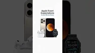 Apple Event 2025 🤯 | Expectations & Last Minute News