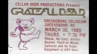 Grateful Dead-Sunshine Daydream, 3/30/1989, Greensboro Coliseum