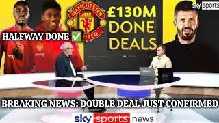 UNITED DROP THE HAMMER 🚨 MAN UTD COMPLETE SHOCK DOUBLE SIGNING THAT CHANGES EVERYTHING