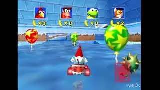 Diddy Kong Racing Icicle Pyramid Drumstick VS Diddy Kong VS Tiptup VS Timber