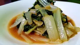 Ginisang Pechay simpleng ulam pero katakamtakam sa sarap| kahit walang sahog