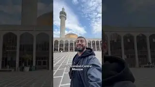 Visiting a mosque in every single country in the world! the London Central Mosque🇬🇧 #shorts