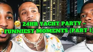 🔥 24 Yacht Stream | Ben x DDG x Deshae FUNNIEST Moments & Highlights (Part 1)