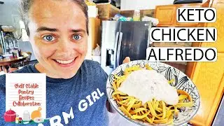 Кето-курица Альфредо | Сотрудничество с Shelf Stable Pantry | Ферментированное домашнее блюдо