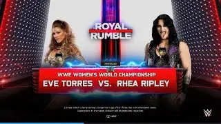 WWE 2K25 Universe - Royal rumble Part 1