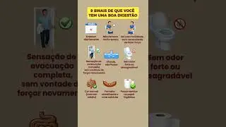 9 SINAIS DE QUE VOC&Ecirc; TEM UMA BOA DIGEST&Atilde;O⚠️ Leia a descri&ccedil;&atilde;o ⚠️. #saude