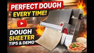 Manual Dough Sheeter Machine Semi-Automatic Fondant Dough Press Machine Pizza Dough Press #machine