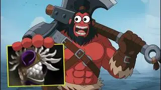 THAT'S HOW YOU PLAY WITH FIRST ITEM BLADE MAIL AXE DOTA 2