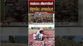 வெங்காய விவசாயிகள் ரொம்ப பாவம்பா | #onion | #farmers | #shorts