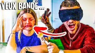 JE MAQUILLE MA COPINE LES YEUX BAND&Eacute;S ! *CARNAGE*
