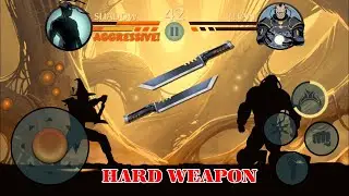 Shadow Fight 2 || Hack Knives vs TITAN Bodyguards「iOS/Android Gameplay」