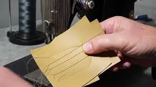 Singer 66 sewing machine will it sew heavy materials? Watch and find out.