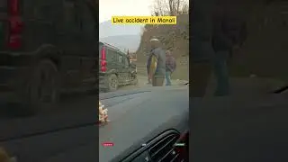 live accident Venue and Scorpio classic in #manali Drive safe guys #trending #venue #scorpioclassic