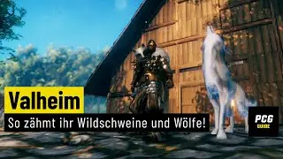 Valheim | GUIDE | So zähmt ihr Wildschweine und Wölfe