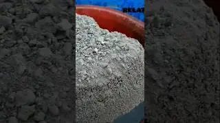 crunchy sand cement crumbling mini libi asmr #satisfying #sandmentcrushing #asmrsand