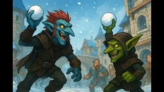 Snowball fight in Stormwind | Classic Wow PVP