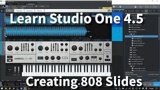 Creating 808 Slides in Presonus Studio One 4.5