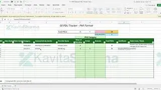How to Claim 9 FREE PDUs in 2 Minutes | PMP&reg; Renewal Tracker Tool by Kavita Sharma