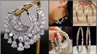 Latest Trendy Hoop Earrings Design Collection for Girls and Ladies - Indian Fashion Trends