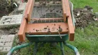 Powered Soil Sifter