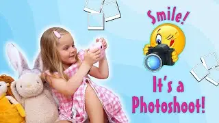 Nicole&rsquo;s Toy Photoshoot! Fun Play Video for Kids. Фотосессия для игрушек! Игровое видео