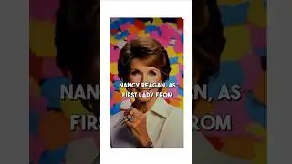 Nancy Reagan: The First Lady Who Defined an Era #NancyReagan #FirstLady  #WhiteHouse #USHistory