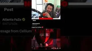 ZooMaa GETS EMOTIONAL at Cellium Leaving FaZe 😭