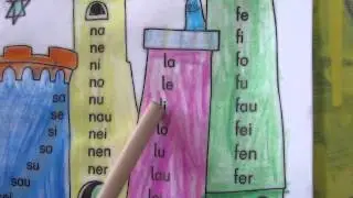 Silbenlesen; Silben lesen mit Silbent&uuml;rmen: lesen lernen; Lese Trainer, 1. Klasse, Lesestufe 1