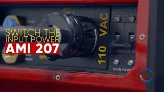 Switch Power Input on the AMI Arc Machines 207a Orbital Welding Power Supply
