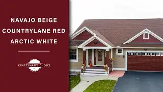 Navajo Beige | Countrylane Red | Arctic White | James Hardie Siding