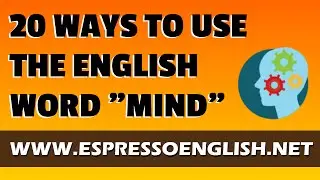 20 English Expressions with the Word 