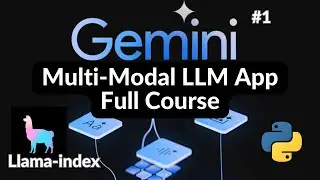 Building Multi-modal LLMs Applications with Google's Gemini: A Step-by-Step Course |  #googlegemini