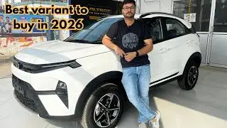 New Model Nexon 2026🔥Tata Nexon Creative Plus S Diesel-Detailed Review.