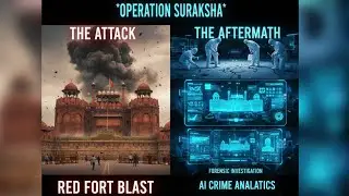 RED FORT TERROR: Delhi's Blast, The AI Hunt & The Truth🤔😑
