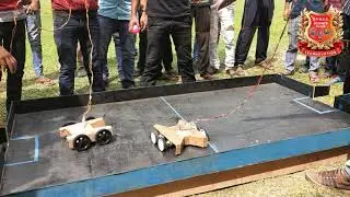 Robosoceer in bpmce madhepura #technovation #bpmce