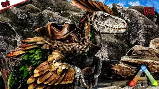 Biggest  Deinonychus In ARK | Taming Colossus Deinonychus | OMEGA Colossus Deinonychus