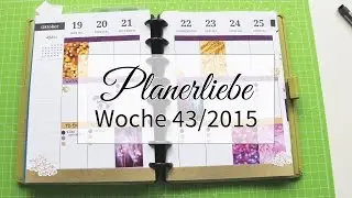 Plannerlove ♥ ARC Dekoration - Woche 43 (deutsch)