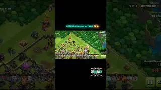 legend league attack✅#clashofclans #coc #legendleagueattack #viral #trending #world#music#shortsfeed
