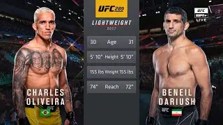 🔴 UFC 289: Charles Oliveira vs. Beneil Dariush | Full Fight & Highlights | Lightweight Bout