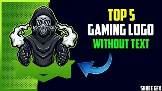 Top 5 FREE Mascot gaming logo without text  | Shree GFX