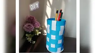 DIY beautiful pencil holder✏️✨ | The Creative table |