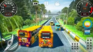 Bus Racing Simulator 2020 - Top Class Street Buses Driving - Android Gameplay