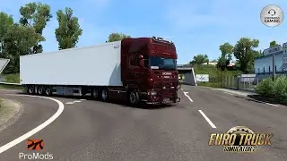 Scania R580 V8 | Portsmouth to Nantes | Plant Substrate 18T | Promods 2.64 | ETS2 V1.46