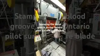 Blood groove Ontario pilot survival knife