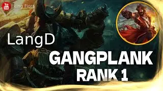 🔴 LangD Gangplank vs Ornn - LangD Rank 1 Gangplank Guide