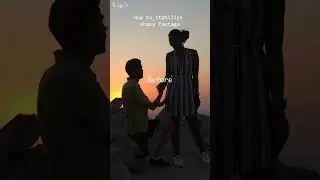 Stabilization Video in After Effects