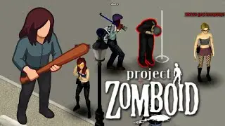 SOZINHA NO CAOS DO MOD BANDITS + WEEK ONE - Multiplayer na B42 de PROJECT ZOMBOID